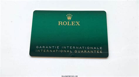 rolex garantie|rolex watch warranty.